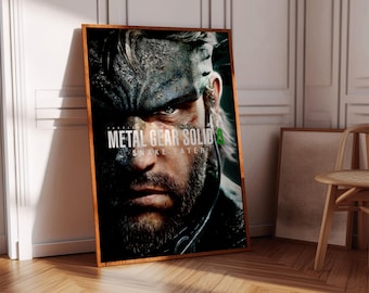 メタルギアソリッド2: サブスタンス 額入りプリント広告/ポスター 公式