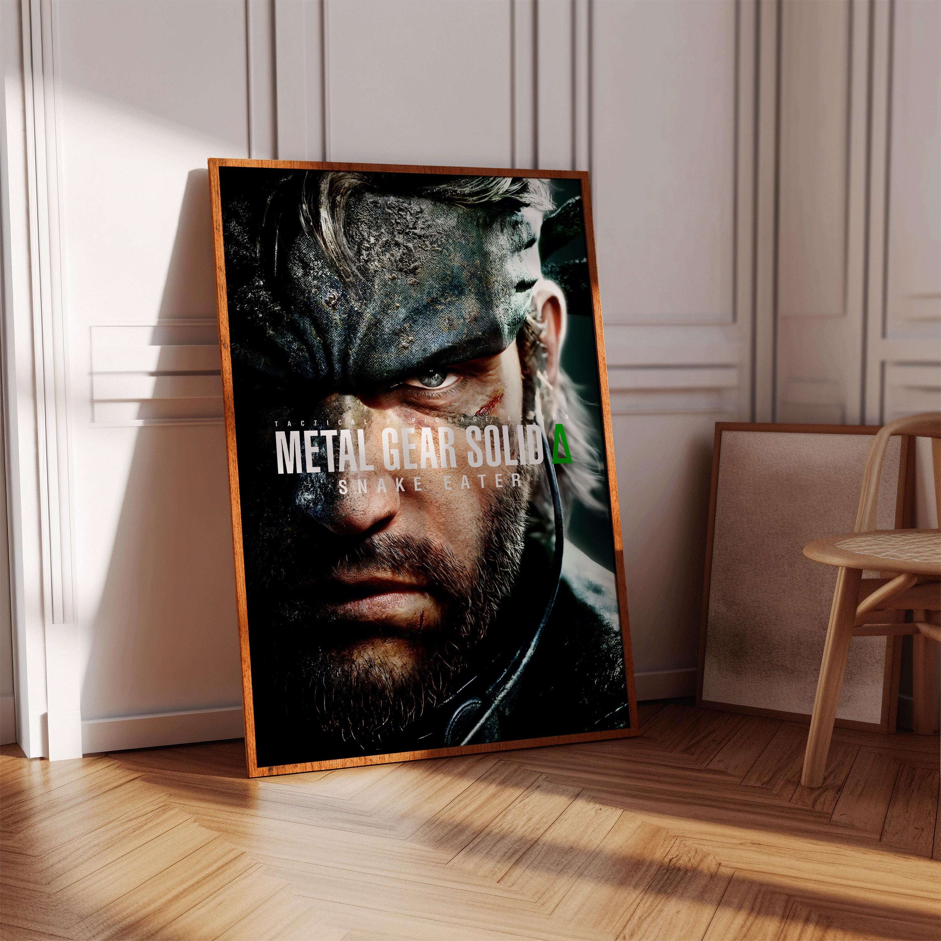 Metal Gear Solid Delta Snake Eater Poster Print | Gaming Poster