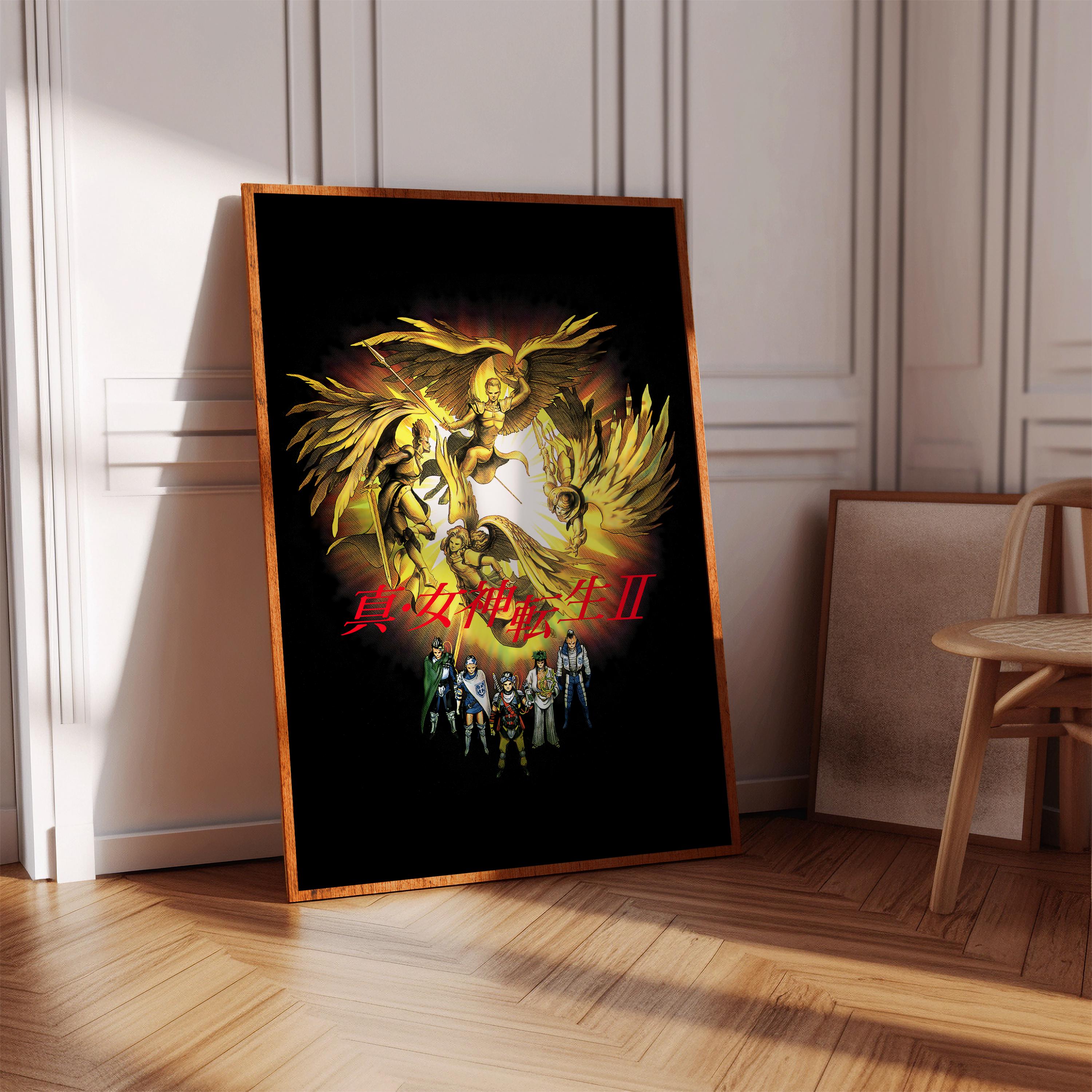 Shin Megami Tensei 2 Poster Print | Gaming Poster | Gaming Decor