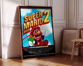 スーパーマリオブラザーズ2 ヴィンテージ オリジナル任天堂ファミコン