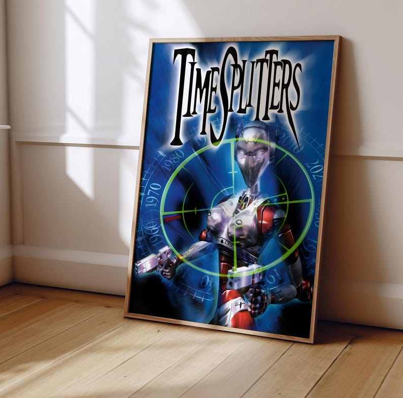 Timesplitters Poster Print | Gaming Poster | Gaming Decor | Video Game ...