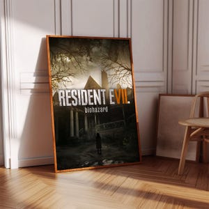 Resident Evil 7 Biohazard-posterafdruk | Gamingposter | Gamingdecoratie | Videogameposter | Gamingcadeau | Videogameafdruk | Gamingcover
