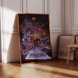 Artifact Poster Print | Gaming Poster | Gaming Decor | Video Game Poster | Gaming Gift | Video Game Print | Gaming Cover | Gaming Print