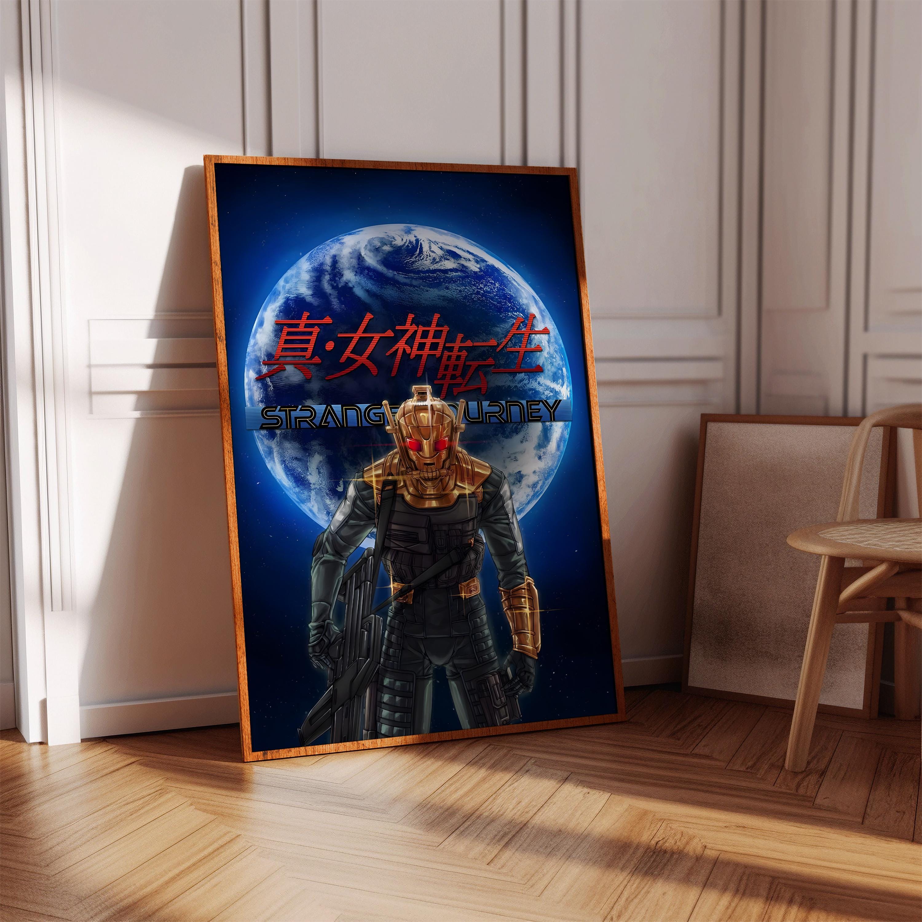 Shin Megami Tensei Strange Journey Poster Print | Gaming Poster
