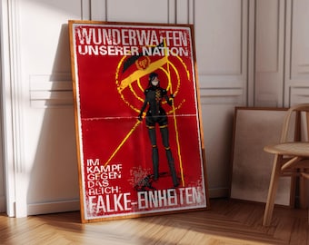 Plakat Signalis | Plakat do gier | Dekoracja do gier | Plakat do gier wideo | Prezent dla gracza | Wydruk do gier wideo | Okładka do gier | Wydruk do gier