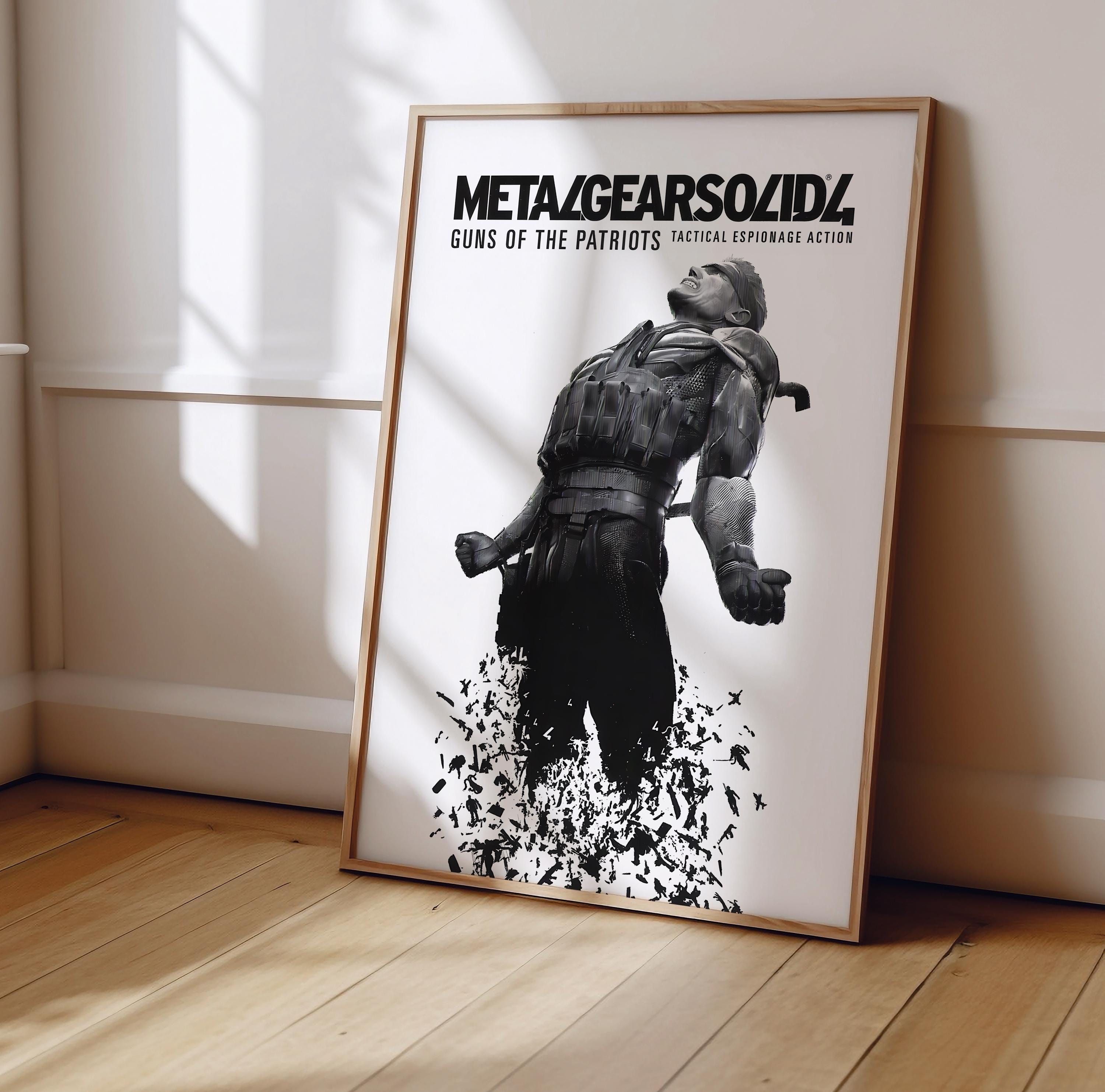 イ*ー様 メタルギアソリッド　L GEAR SOLID ポスター　プリン メタルギアソリッド4 ポスタープリント | ゲームポスター | ゲーム装飾