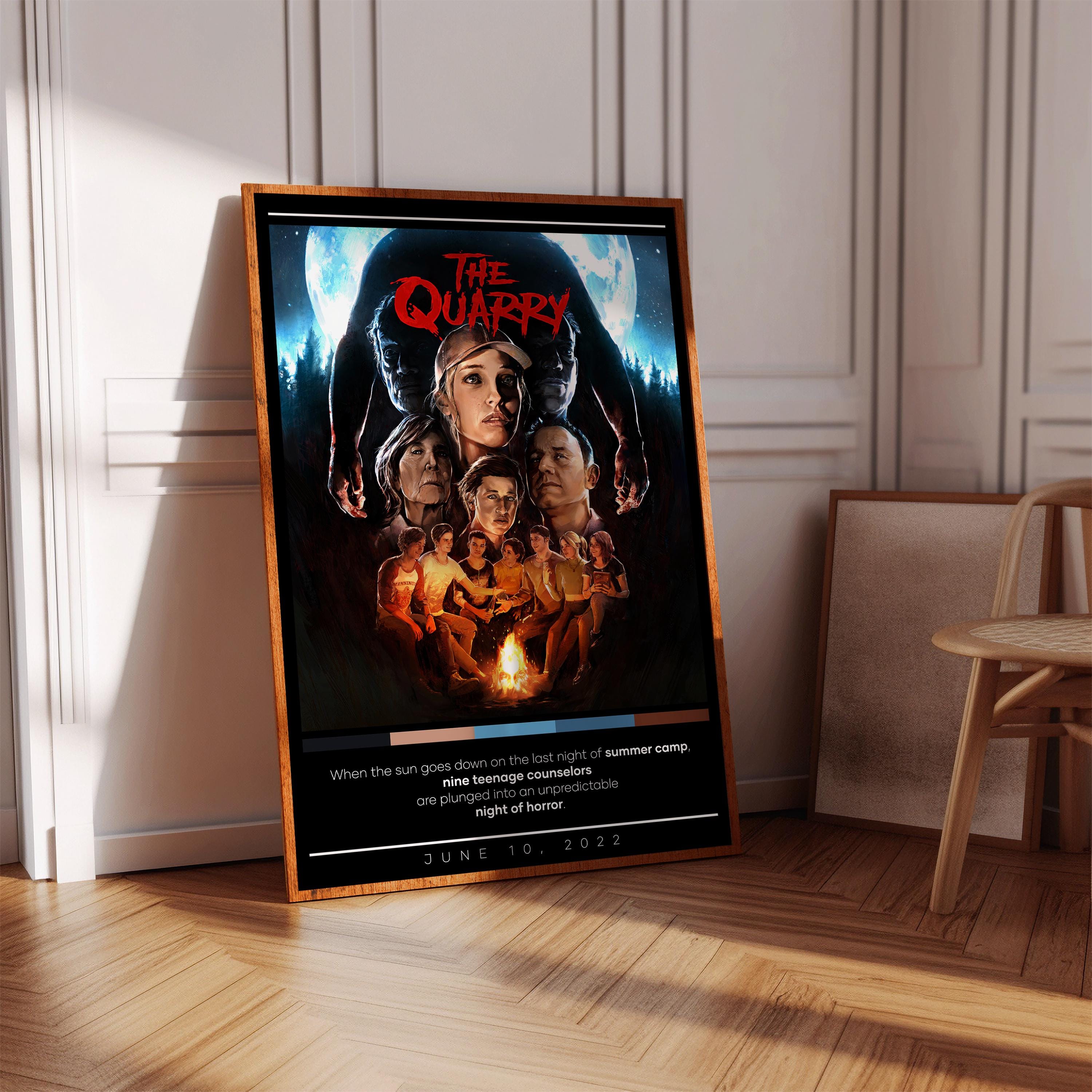 The Quarry ポスタープリント | ゲームポスター | 3色 | ゲーム 