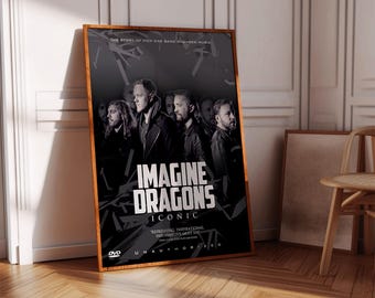 Imagine Dragons Poster Print | Magazine Poster Print | Magazine Cover Art | Music Poster Print | Music Gift | Pop Music Poster
