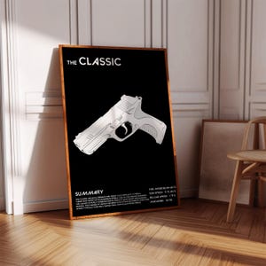 Valorant Classic Poster Print | Gaming Poster | 3 Colors | Gaming Decor | Video Game Poster | Gaming Gift | Video Game Print | Gaming Cover
