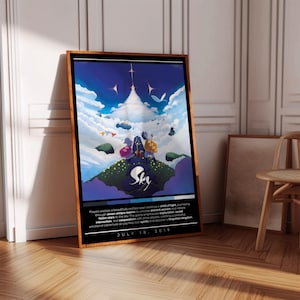 Sky Children of the Light Poster Print | Gaming Poster | 3 Colors | Gaming Decor | Video Game Poster | Gaming Gift | Video Game Print