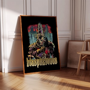 Blasphemous 2 Poster Print | Gaming Poster | Gaming Decor | Video Game Poster | Gaming Gift | Video Game Print | Gaming Cover | Gaming Print