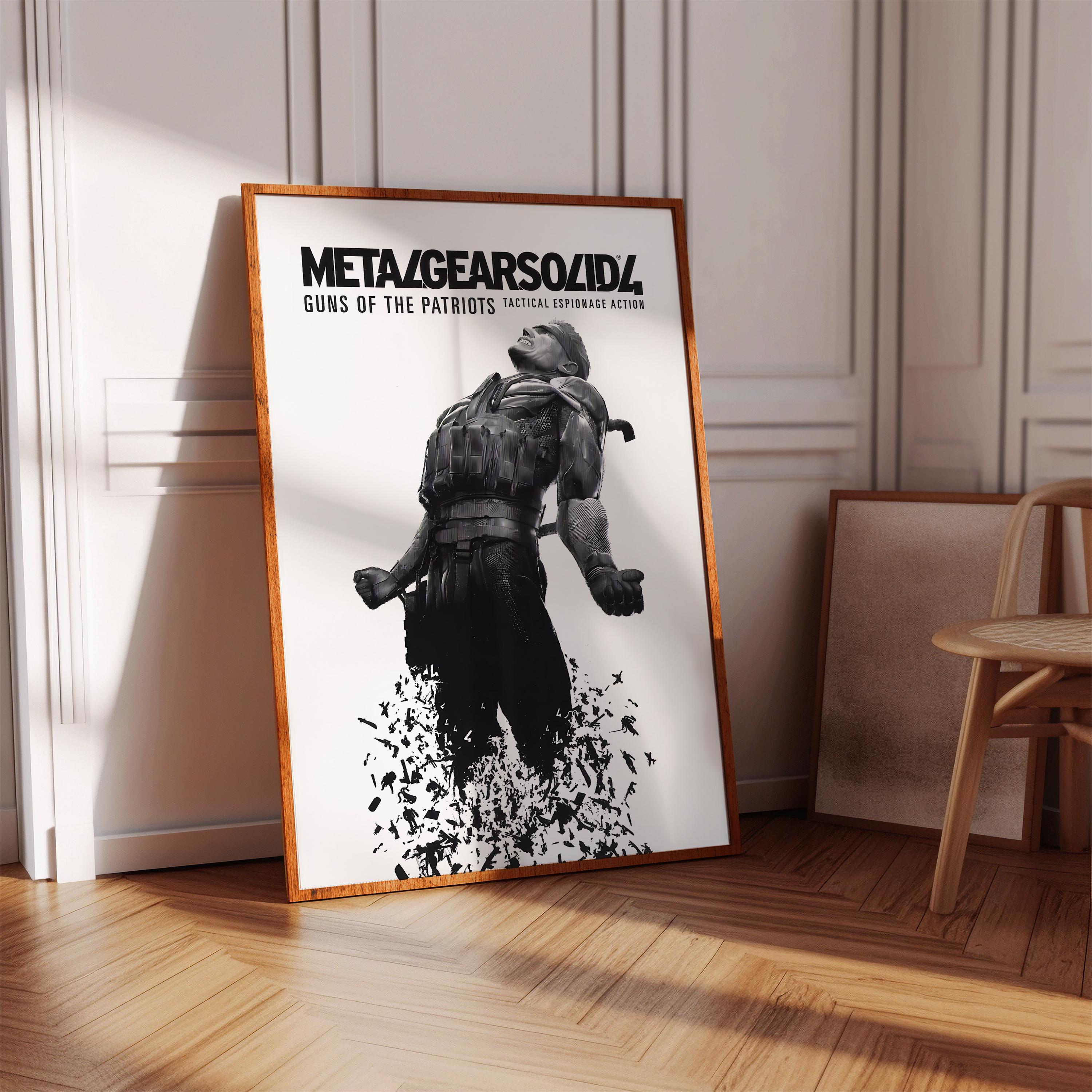 イ*ー様 メタルギアソリッド　L GEAR SOLID ポスター　プリン メタルギアソリッド4 ポスタープリント | ゲームポスター | ゲーム装飾
