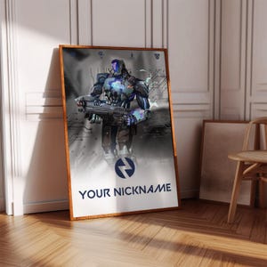 Valorant KayO Poster Print | Gaming Poster | 3 Colors | Gaming Decor | Video Game Poster | Gaming Gift | Video Game Print | Gaming Cover