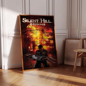 Silent Hill Origins Poster Druck | Gaming Poster | Spiele Dekor | Videospiel Poster | Gaming Geschenk | Videospiel Druck | Gaming-Abdeckung