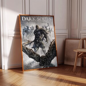 Dark Souls Winter Spite Poster Druck | Gaming Poster | Spiele Dekor | Videospiel Poster | Gaming Geschenk | Videospiel Druck | Gaming-Abdeckung