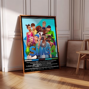 The Sims 4 Posters - Etsy Norway