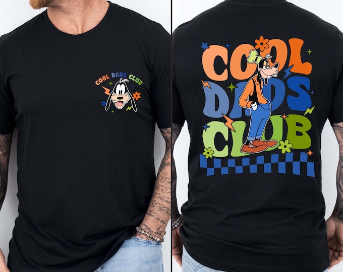 Disney Goofy Cool Dad Club Shirt, Comfort Colors® Rad Dad Tee, Goofy Disneyworld Dad Shirt, Vintage Goofy Tee, Father’s Day Gift for Dad