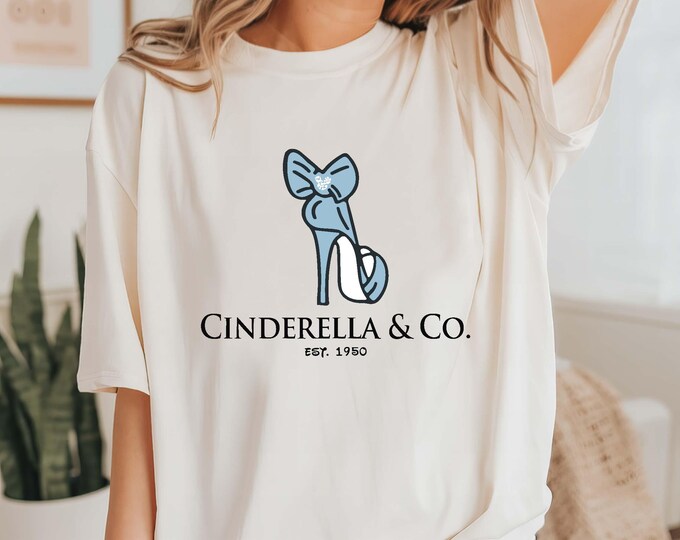 Cinderella Co EST 1950 Shirt, Disney Princess Tee, Disneyworld Vacation Gift, Girls Disney Trip, Cinderella Shirt, Cinderella Shoe Tee