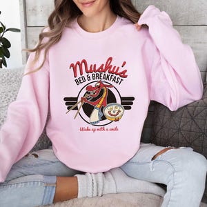 Disney Mulan Mushu Shirt, Mushu&#39;S Bed And Breakfast Poster Sweatshirt, Disneyland Vacation Gift Tee, Funny Magic Kingdom, Disney Family Trip