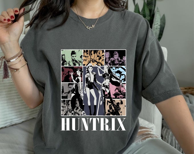 Kpop Demon Hunters Shirt, Huntrix Girl Band Shirt, Kpop Idol Group Shirt, Mira Tee, Rumi Joey Shirt, Demon Hunter Merch, Huntrix Fan Gift