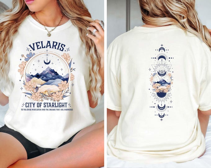 Velaris City Of Starlight Shirt, Velaris Acotar Shirt, A Court of Thorns and Roses Shirt, SJM Merch Shirt, Acotar Fan Gifts