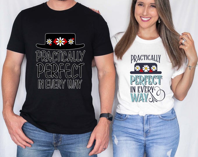 Mary Poppins & Bert Couples Shirt,Disney Vacation Practically Perfect In Every Way Shirt,A Sweep is As Lucky As Lucky can Be Bert Sweatshirt