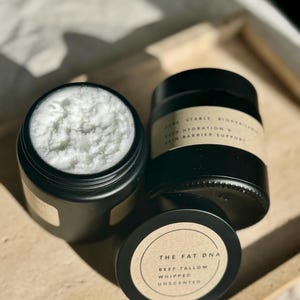 Whipped Beef Tallow Face, Beef Tallow Balm Grass Fed, Whipped Tallow Lotion, Face Tallow Cream, Pure and Odorless Tallow