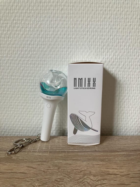 Nmixx Lightstick Keychain, Cute Accessory for Concerts or Gifts