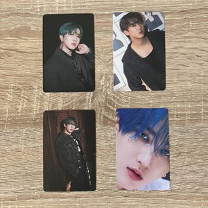 Cartes avec photo de houblon Changbin Stray Kids, pièces non officielles