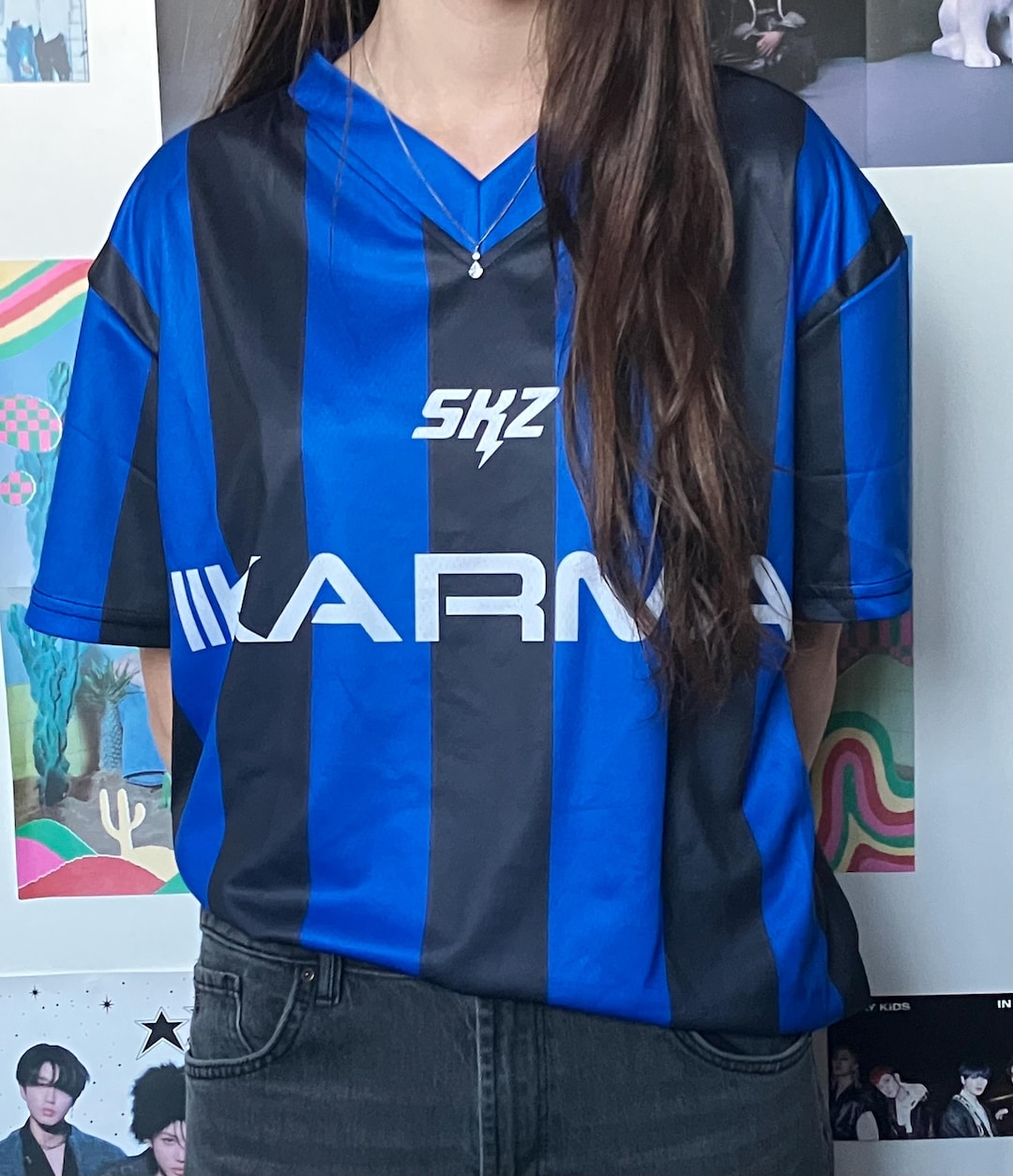Stray Kids Jersey KARMA, Perfect for K-pop Fans, for Concerts or