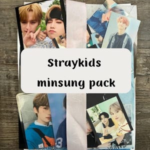Minsung Packung Streuner, Han und Lee Wissen, Mystery Pack skz