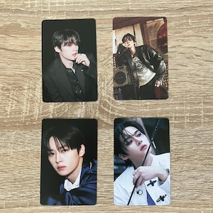 Lee Weiß Stray Kids Hopfen Fotokarten, inoffizielle Stk