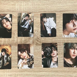SKZ HOP Fotokarten, Stray Kids Stück: Bangchan, Lee weiß, Changbin, Hyunjin, Han, Felix, Seungmin, Jeongin
