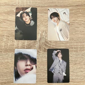 Cartes de houblon avec photo Han Stray Kids, pièces non officielles