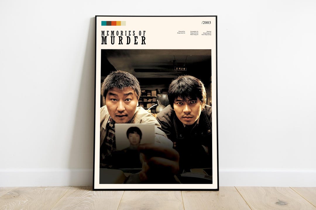 Memories of Murder Poster, South Korean Crime Thriller, Cult Film Fan ...