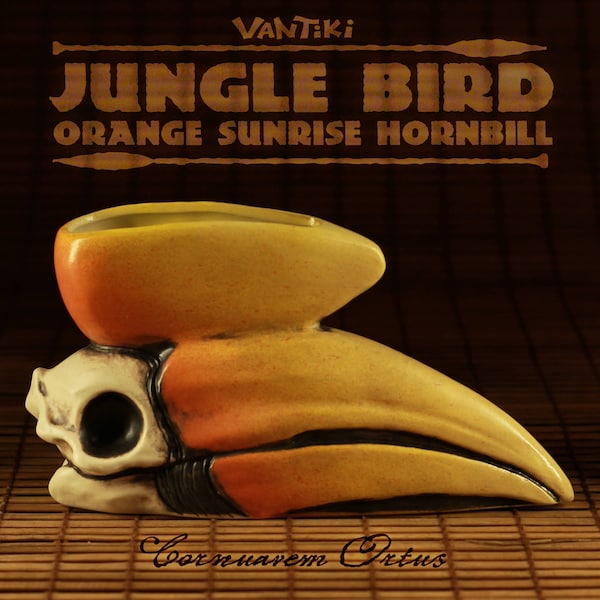 Jungle Bird - PRESALE -  Orange Sunrise Hornbill Mug