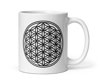 White Glossy Mug - Classic & Durable Coffee Cup for Everyday Use