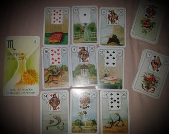 Let the cards speak – a 9-card Lenormand spread just for you!