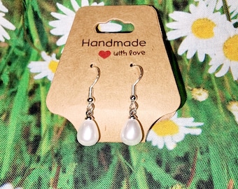 Elegant Pearl Earrings - Timeless Jewelry for Every Occasion - Perfect Gift for Her