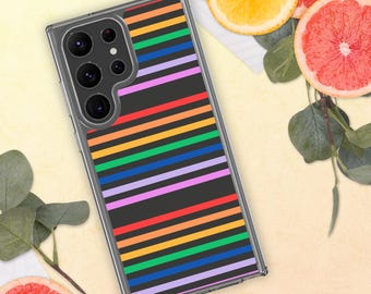Rainbow Samsung Case, S10, S20, S21, S22, S23, Plus, Ultra