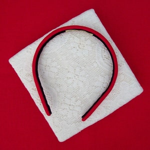 red summer head band