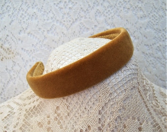 Mustard Velvet Headband