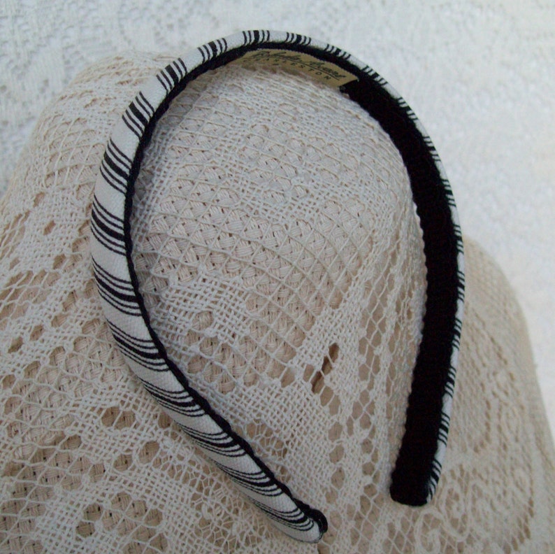 Striped Headband Brown main image 1