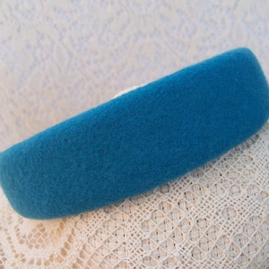 blue wool headband LAST ONE