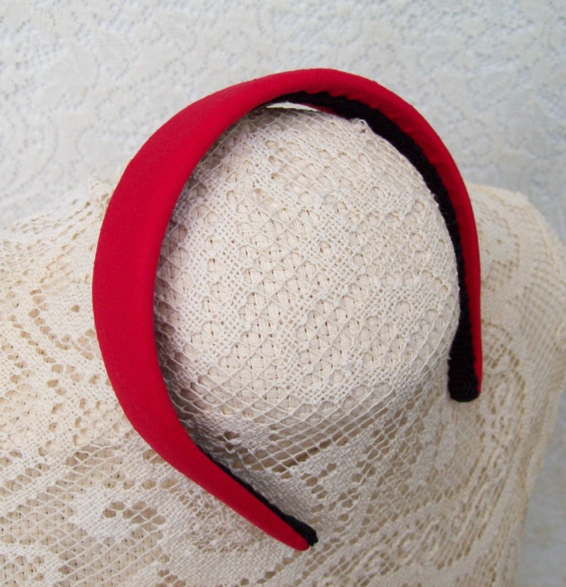 Classic Red Headband Etsy