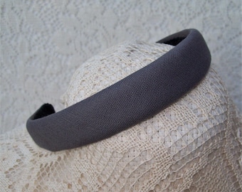 linen head band gray