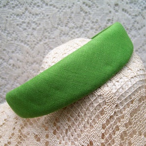 Lime Green Linen Head Band