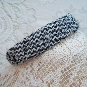 Winter Headband Salt and Pepper