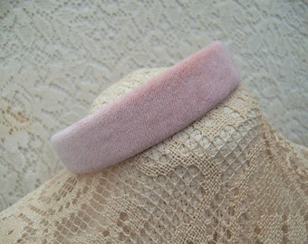 Ballet Pink Velvet Headband