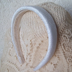 Ivory Silk Headband